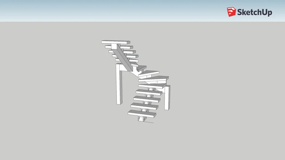 escalera u