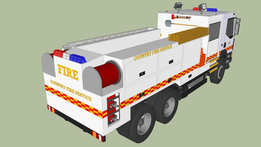 SACFS Truck | 3D Warehouse