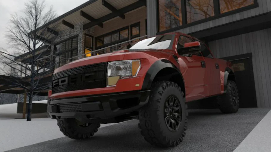 My first Ford Raptor car