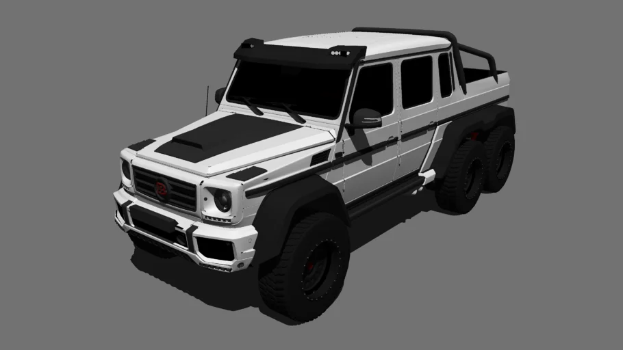 2017 Mercedes-Benz Brabus G63 AMG 6x6