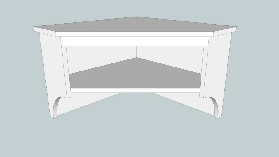 Corner shelf | 3D Warehouse
