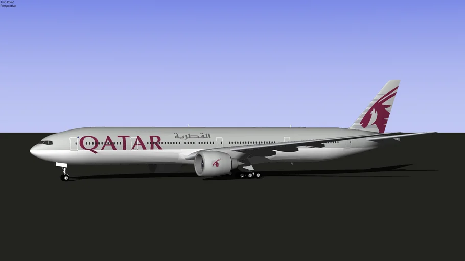 Qatar Airways القطرية Boeing 777-3DZ/ER (2014)