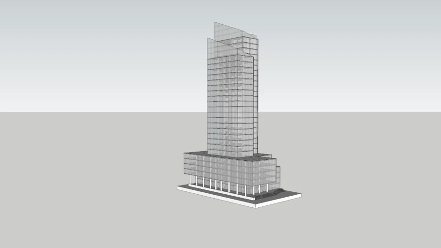 High rise building