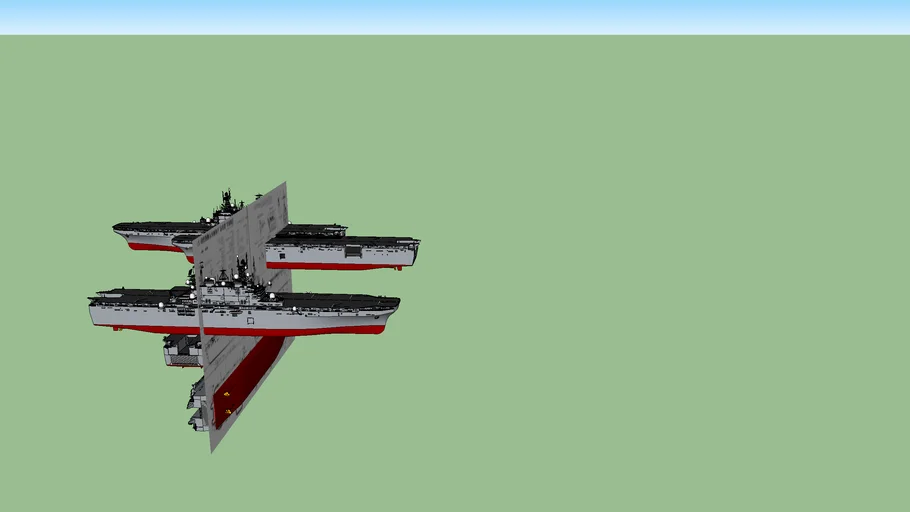USN LHA-1 Tarawa-class Amphibious Assault Ship | WIP