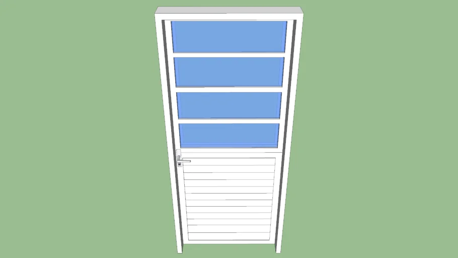 Porta Veneziana com Vidro