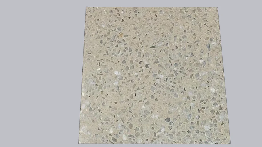 White Stone Aggregates in Yellow terrazzo