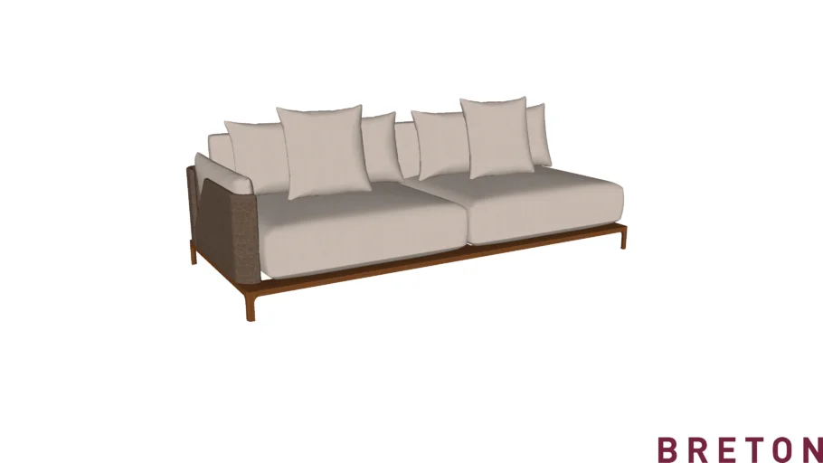 FRANKFURT SOFA W1 ARM By Studio Breton - Model