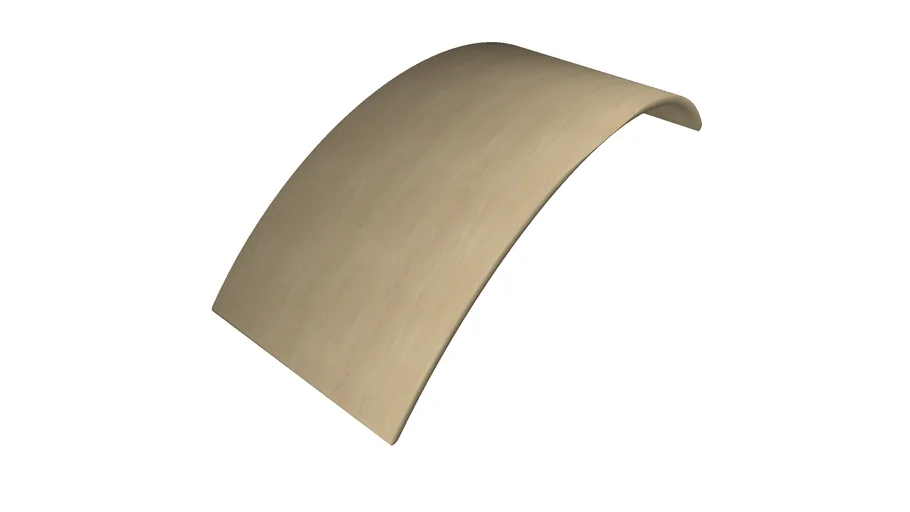 wooden balance board