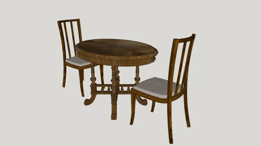 Antique dining table