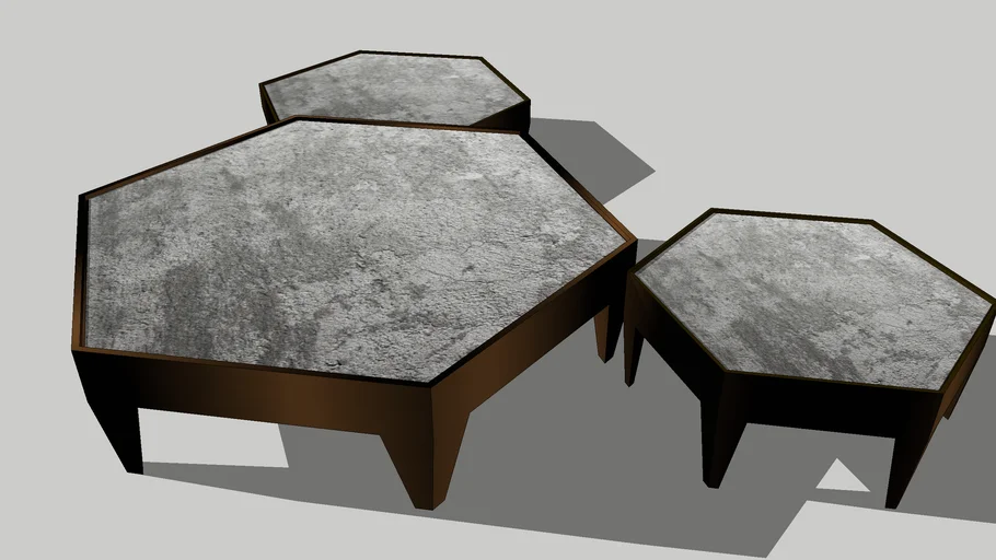 HEXAGON COFFEE TABLE