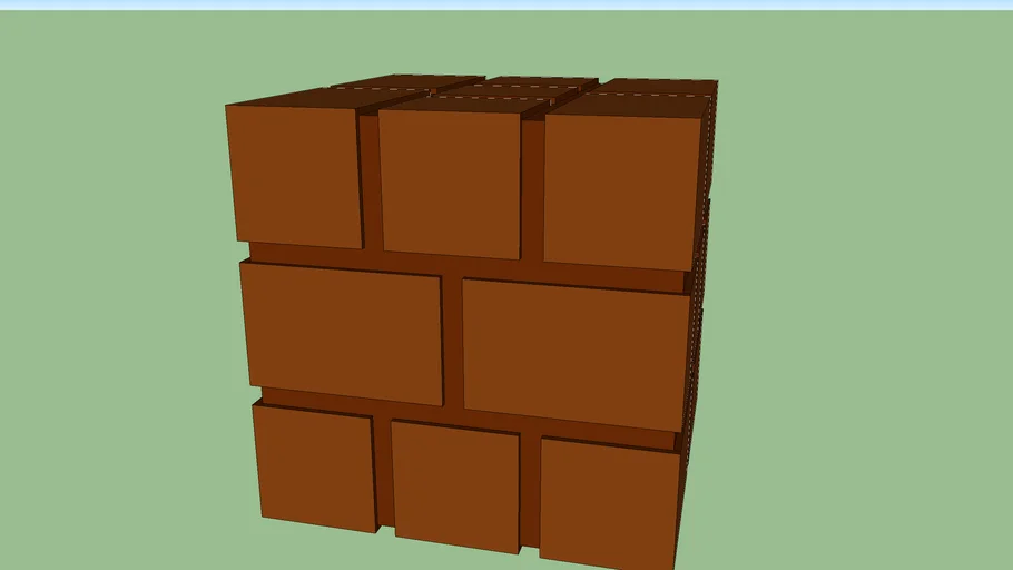 Super Mario Bros Block | 3D Warehouse