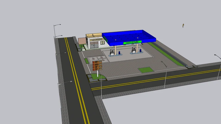 posto gasolina / GAS STATION sktp