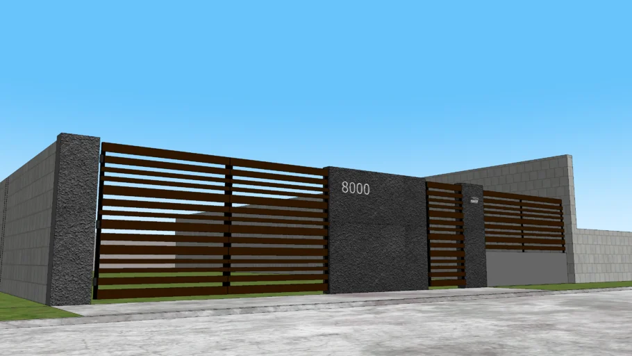 MODERN FENCE DESIGN
