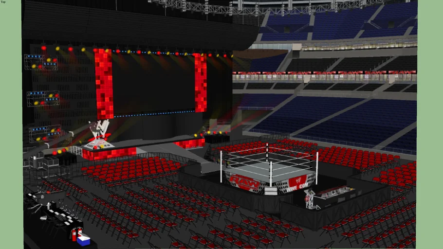 WWE HD Stage + Arena