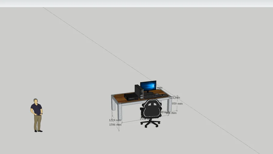 Setup gaming 123 | 3D Warehouse
