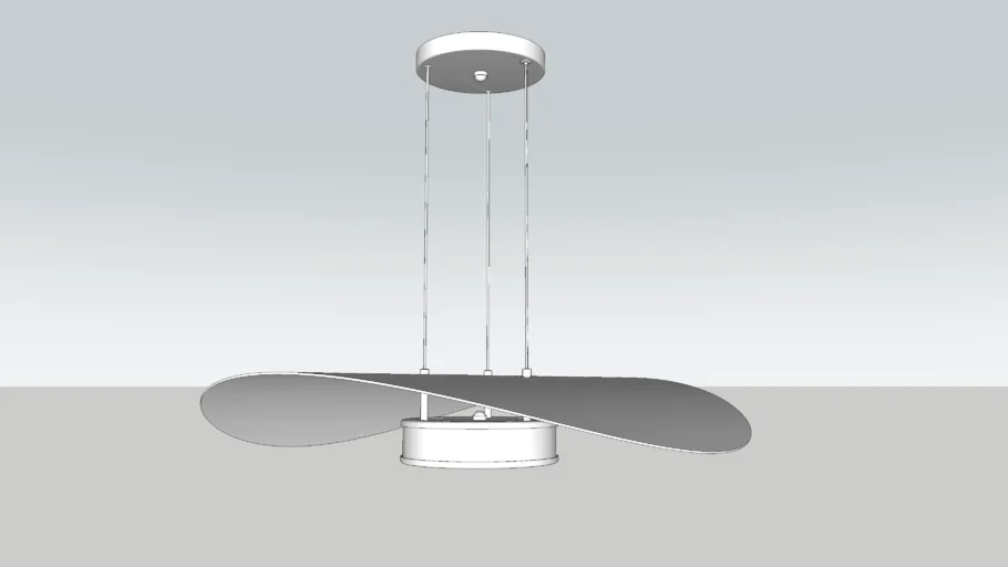 19830/60LED3 Pendente Floppy | Usina Design 