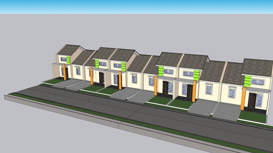 rumah cluster