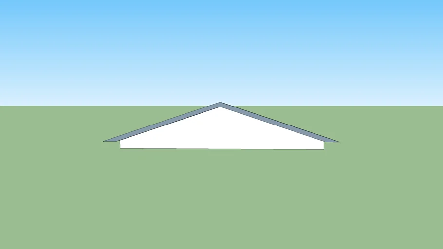 4/12 Pitch Gable Roof Template