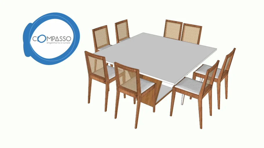 Mesa 8 lugares