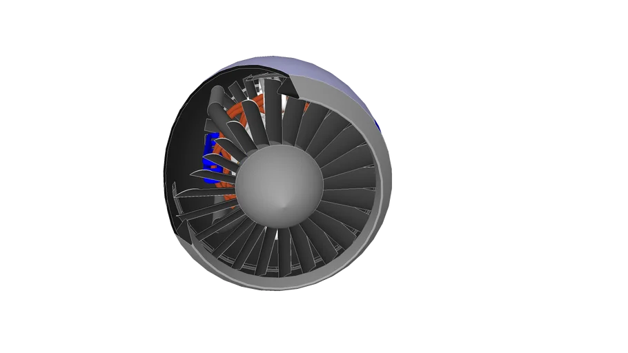 Plane engine | 3D Warehouse