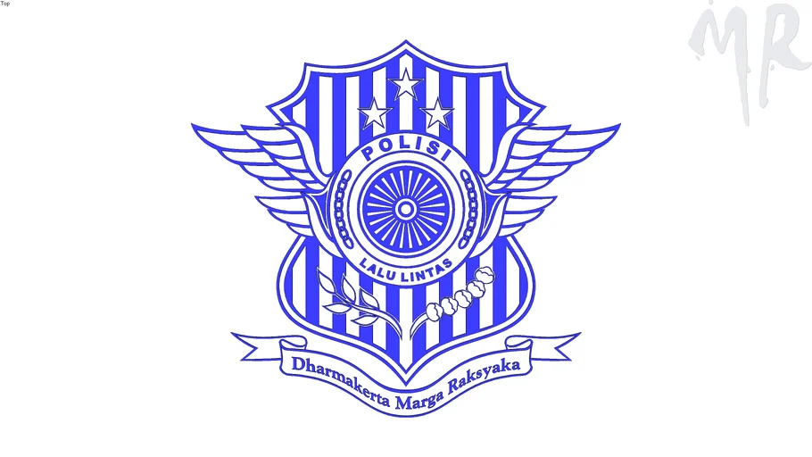 Korlantas Logo by #martapasaa