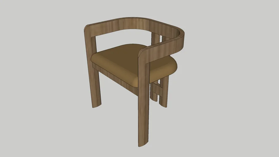 Pigreco Chair by Tobia Scarpa for Tacchini