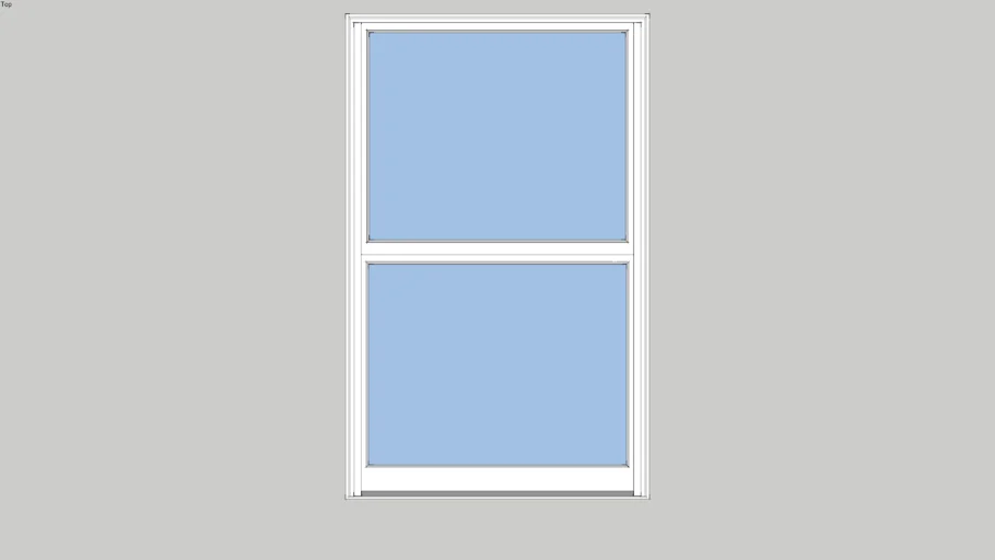 Pella Double Hung Window With Smart Tags | 3D Warehouse