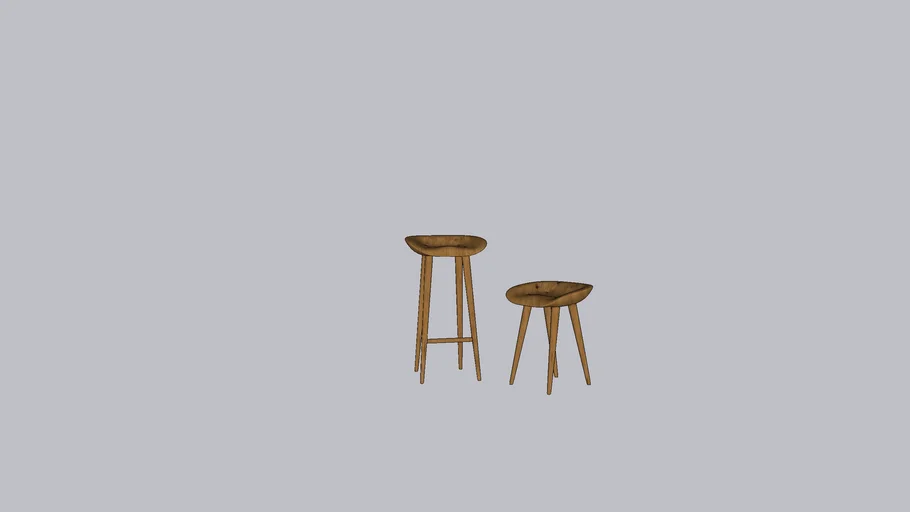 RANDLE TRACTOR COUNTER STOOL