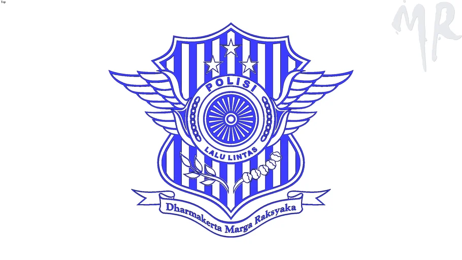 Korlantas Logo by #martapasaa