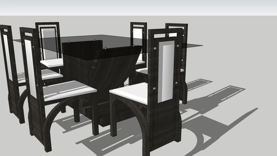 Comedor Sencillo - Table and chairs
