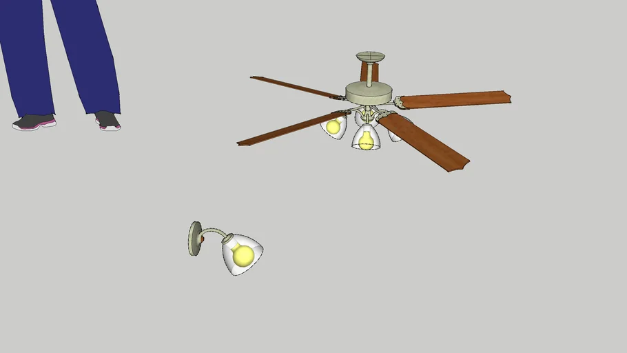 Ceiling Fan with Lights