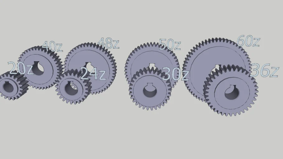 Gears Zahnräder