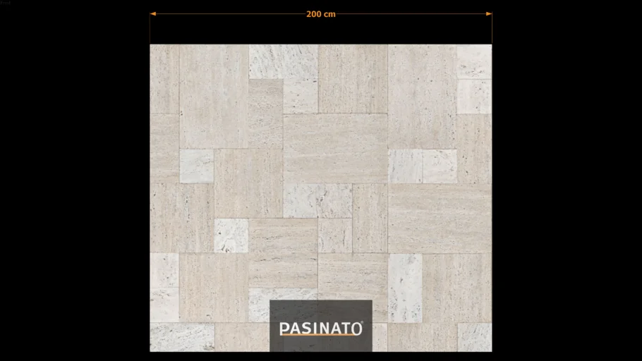 PASINATO TRAVERTINO ESTILO ROMANO FRENCH PATTERN - TS-146