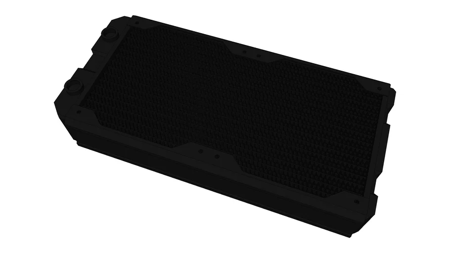 Hardware Labs Black Ice Nemesis 280 GTX Radiator | 3D Warehouse