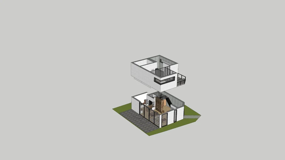 Tiny House 001 | 3D Warehouse
