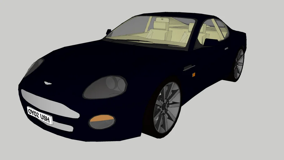 Rowan Atkinson's Aston Martin DB7 Vantage from Johnny English