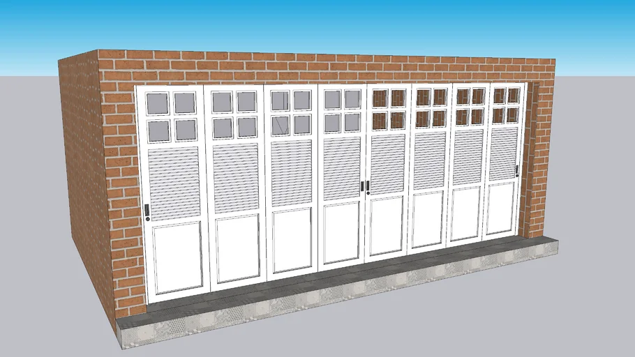 Pintu Sliding west wood