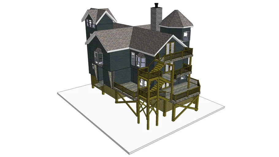 House from "Nights in Rodanthe" movie