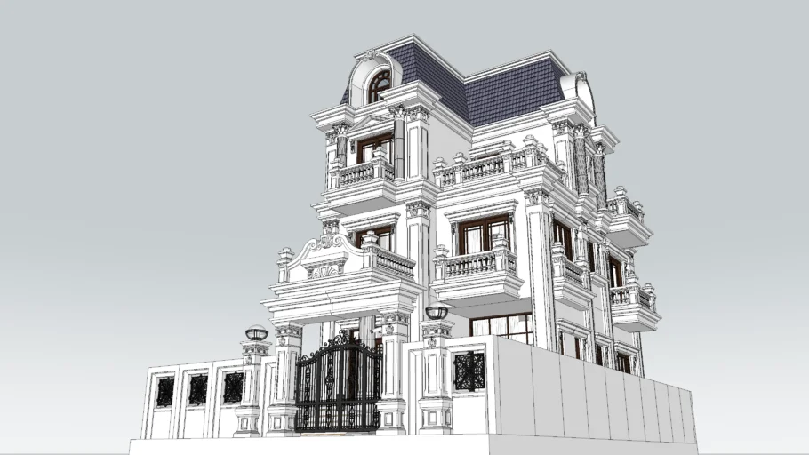 VILLA TÂN CỔ ĐIỂN