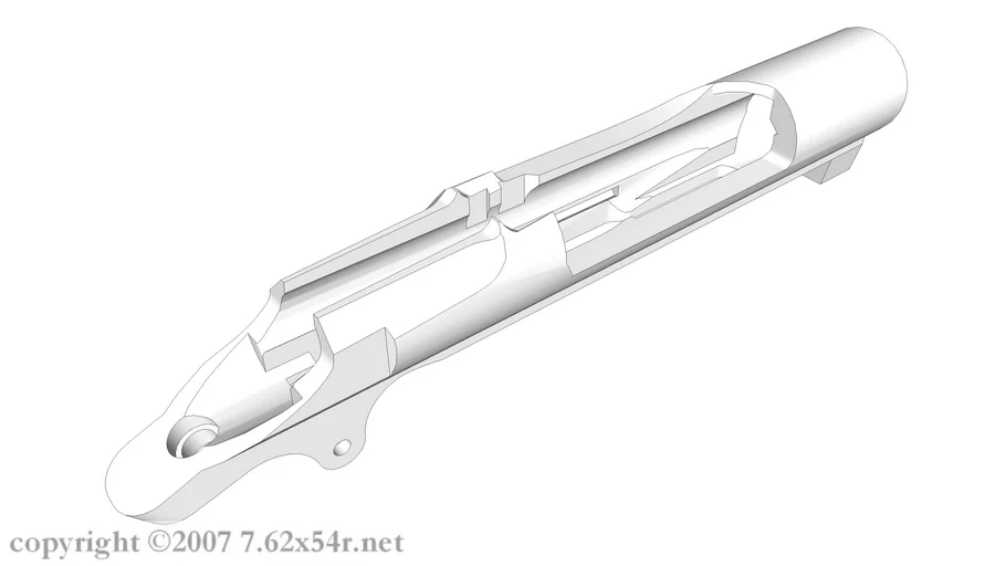 Mosin Nagant Receiver type 3.0