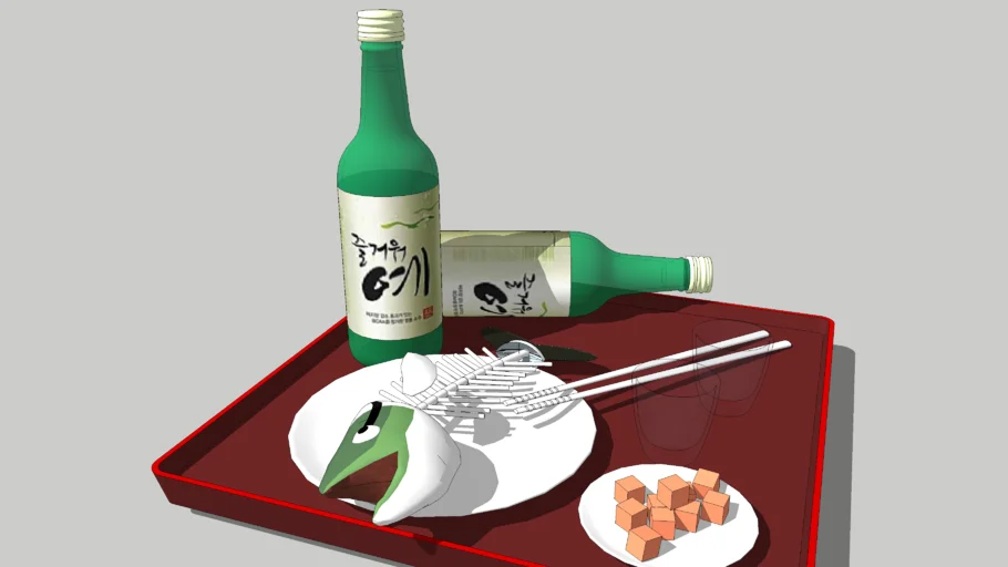 How about a little soju?