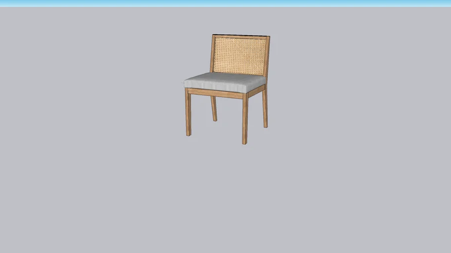 Four Hands - Antonia Cane Armless Dining Chair