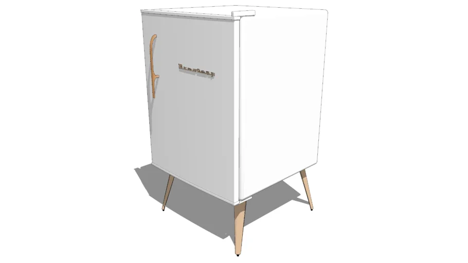 Frigobar Brastemp Retrô 76 L Ice White - BRA08BBANA
