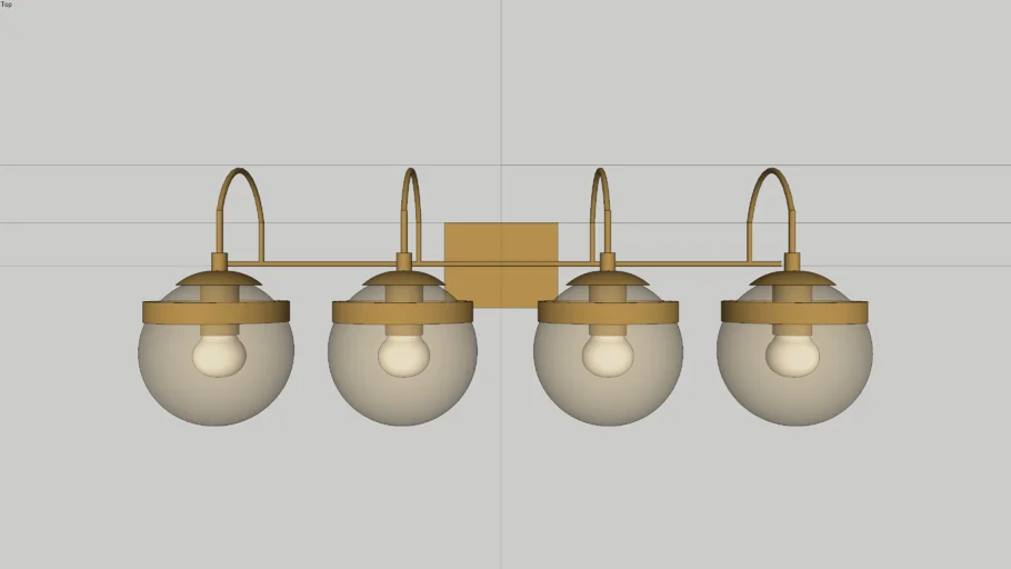 Vanity Lighting Modern Block