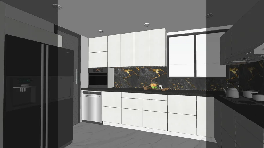modular kitchen 3d | 3D Warehouse