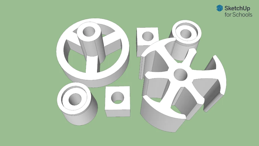 DC Motor 3D Print Design