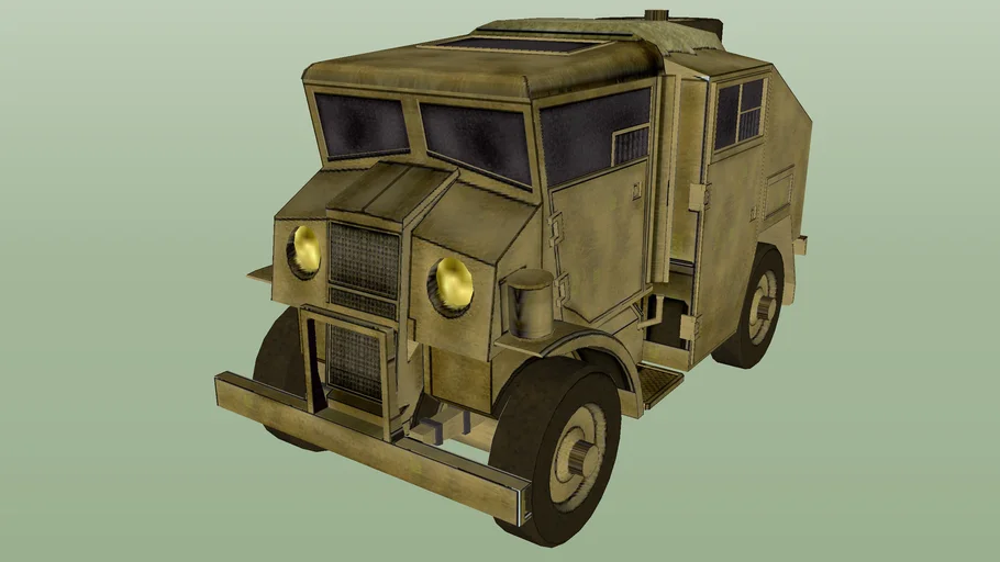 Textured Quad Gun Tractor