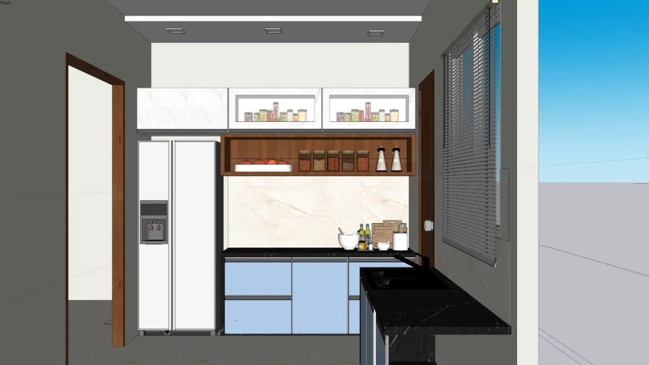 Modular kitchen | 3D Warehouse