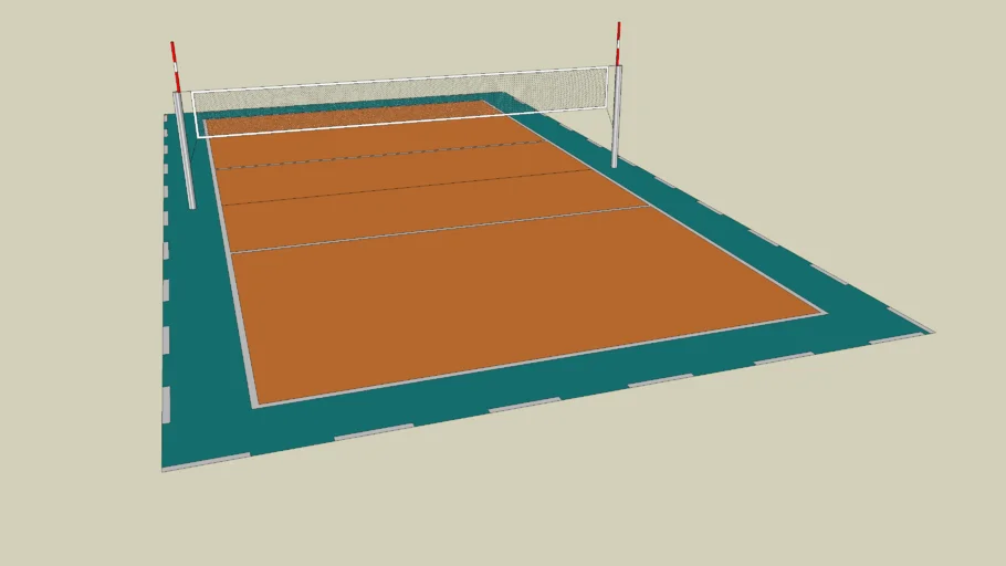 Quadra de Volei