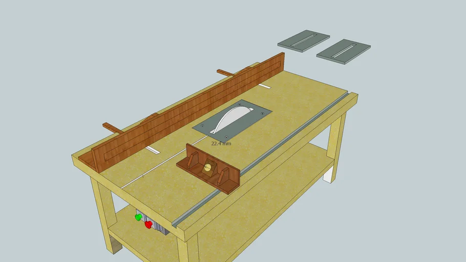 mesa  para sierra circular